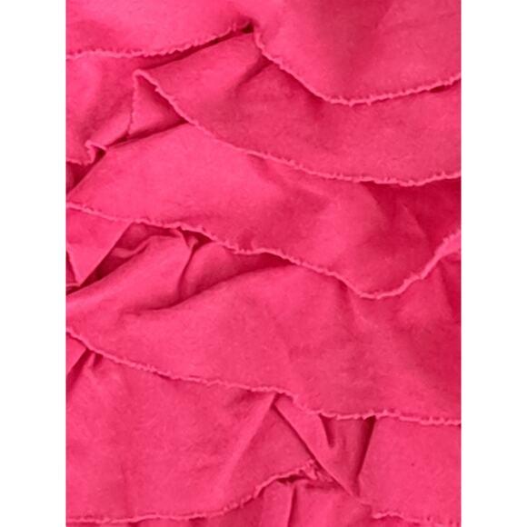 Mini Boden Pink Tiered Ruffle Sleeveless Top Size 4-5 - Picture 4 of 7